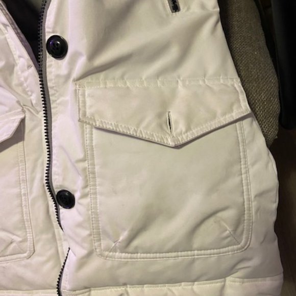 White Steve Madden Winter Coat Kids Size 10/12 - Picture 6 of 9